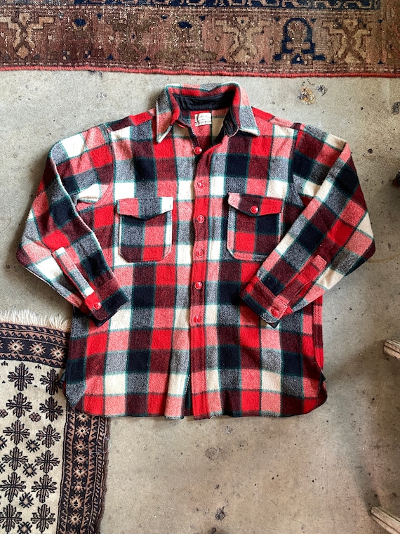 1940s/50s Alaska Sleeping Bag Co. Woolrich Red Green … Gem