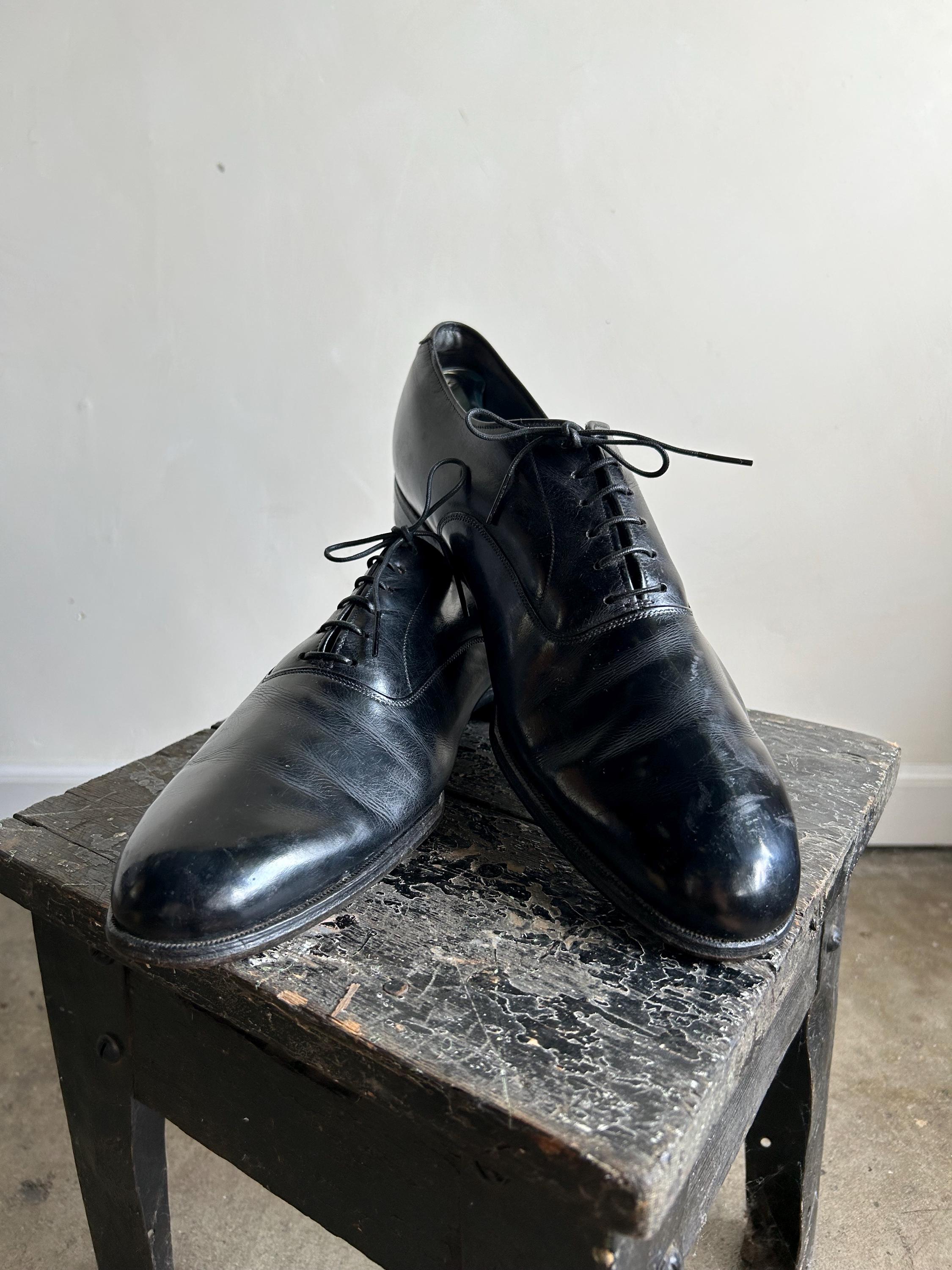 Vintage Regal Handcrafted Mens Dress Shoe Size 8 | eBay