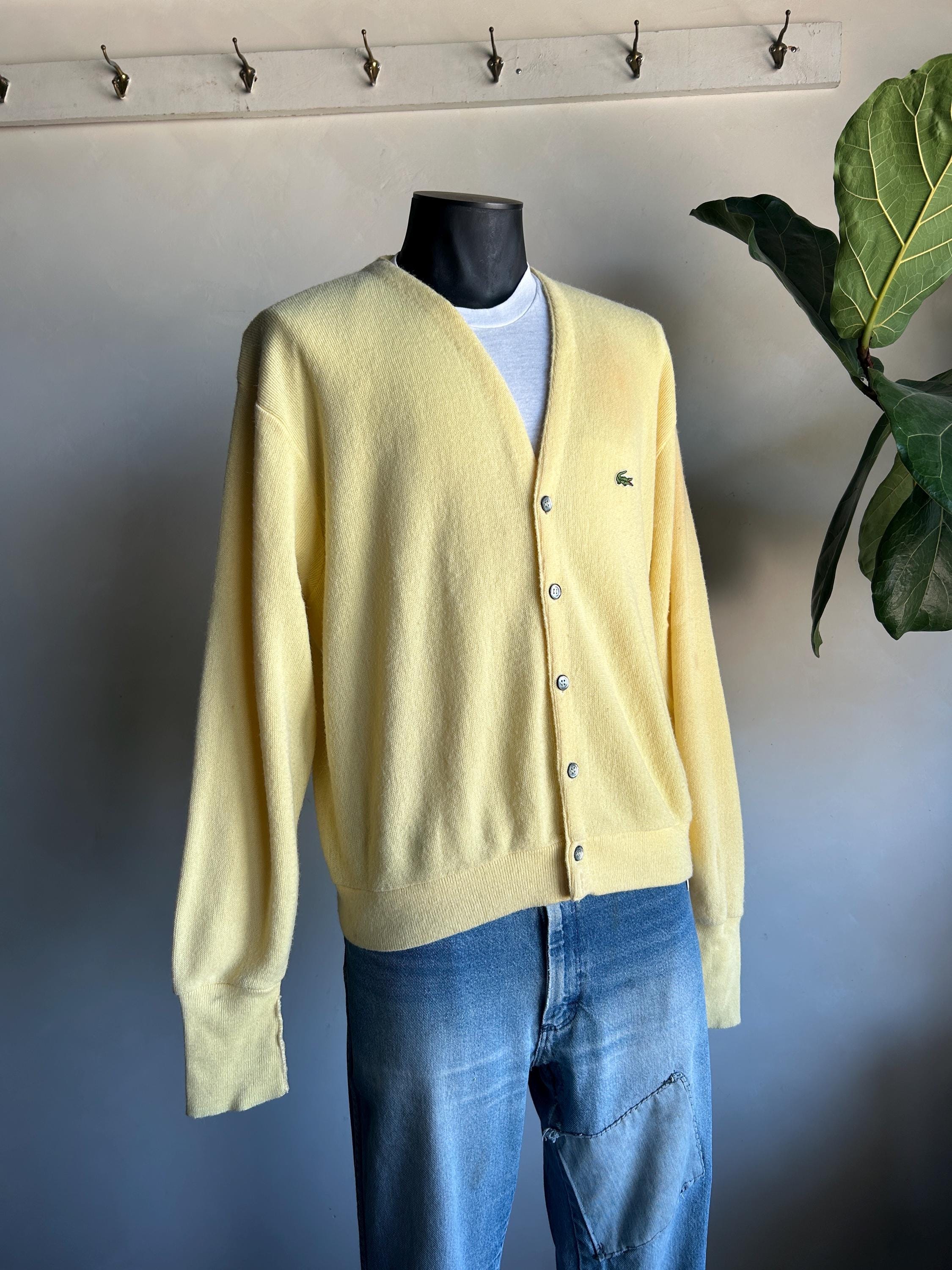 [Archive]90s Gold Lamé Grunge Cardigan Grunge Baggy Sweater Acubi Grandpa Sweater Y2K Vintage