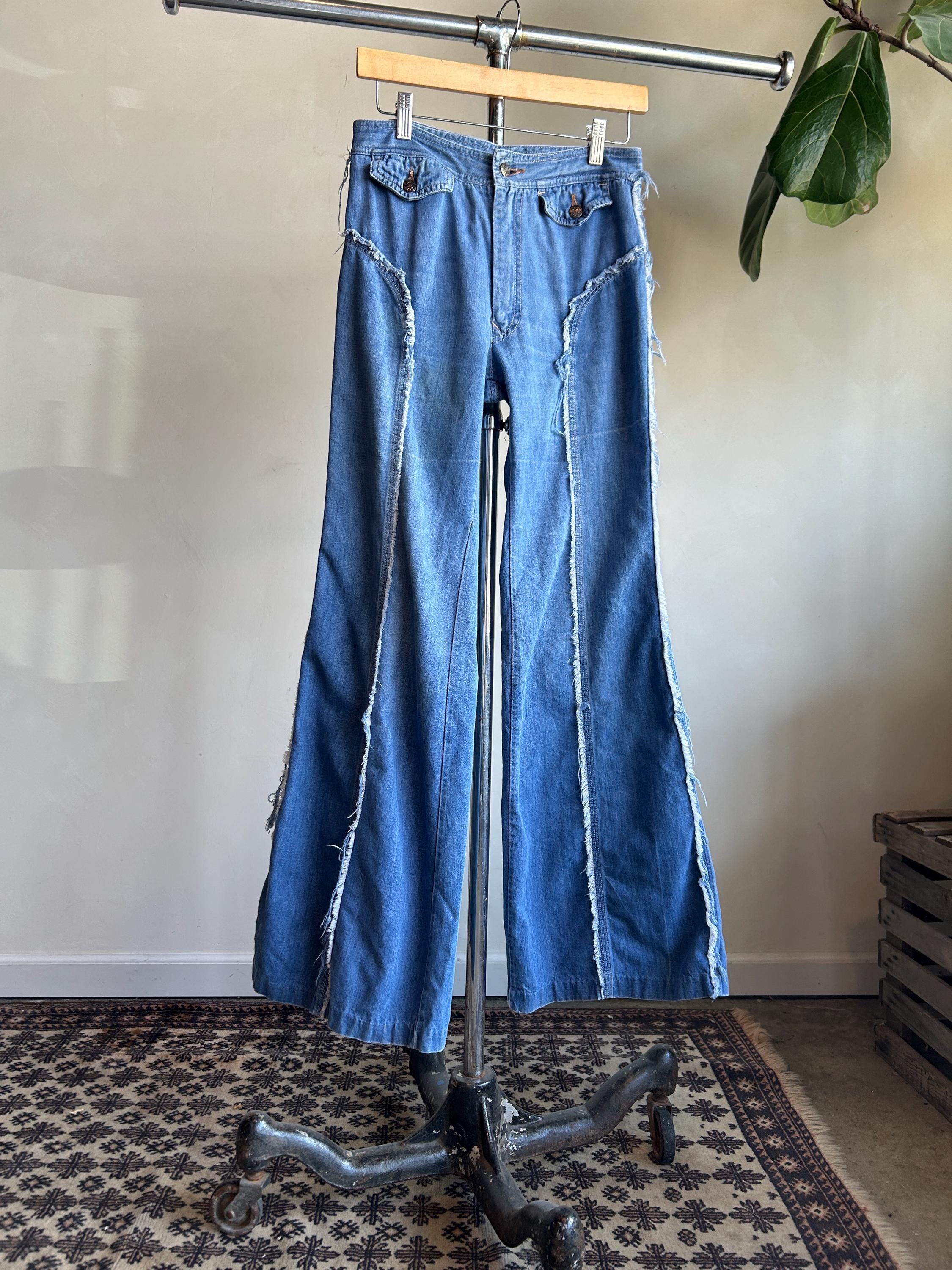 Faded Wide Leg Jeans - Etsy Faded Wide Leg Jeans - Etsy