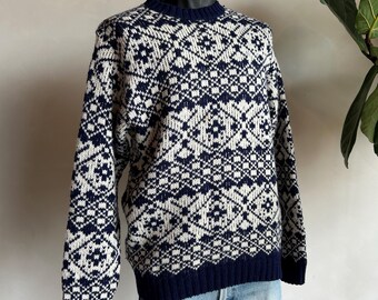 90s Brooks Brothers Vintage Wool Sweater Pullover Extra Large - Etsy