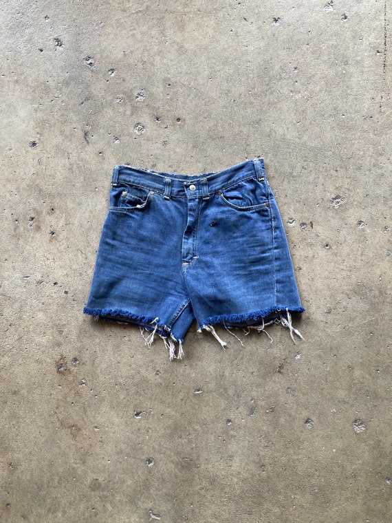 50s JCPenney Foremost Selvedge Denim Cut Off Short