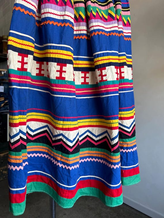 1950s Seminole Indian Handmade Native American Vibrant