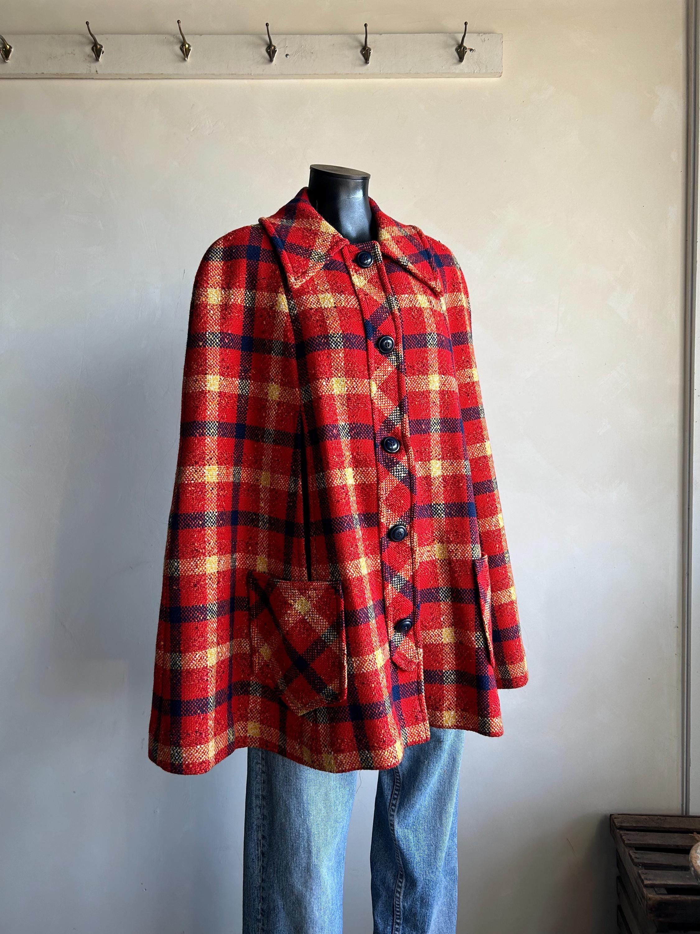 ジャケット・アウター 90s pendleton ombre check wool half coat 91rRk-NSJvL._AC_SY550_.jpg