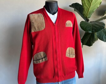 トップス vintage 60~70's ZIP-up knit cardigan 81WZcINr0sL.jpg