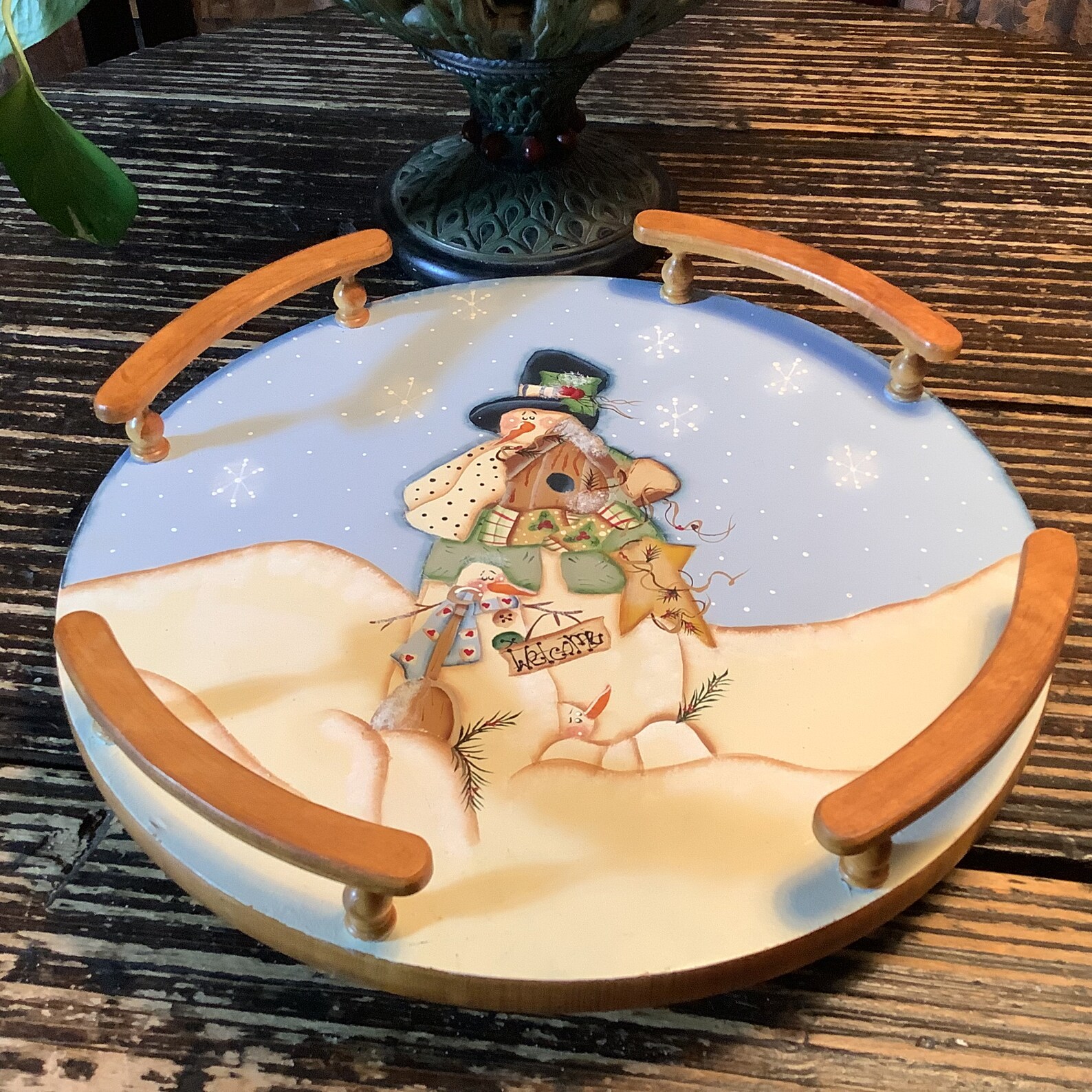 Lazy Susan Christmas Tree Stand 