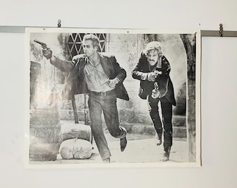 Robert Redford - Paul Newman Original Vintage 70's Poster the Sundance Kid Movie