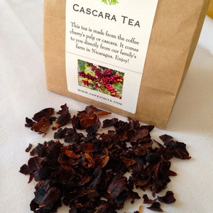 Cascara Tea Coffee Fruit Coffee Cherry Naturally Sweet Hot or Cold image 5