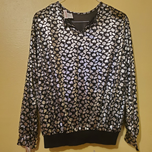 NWT:1980s Vintage Lauren Lee Blouse