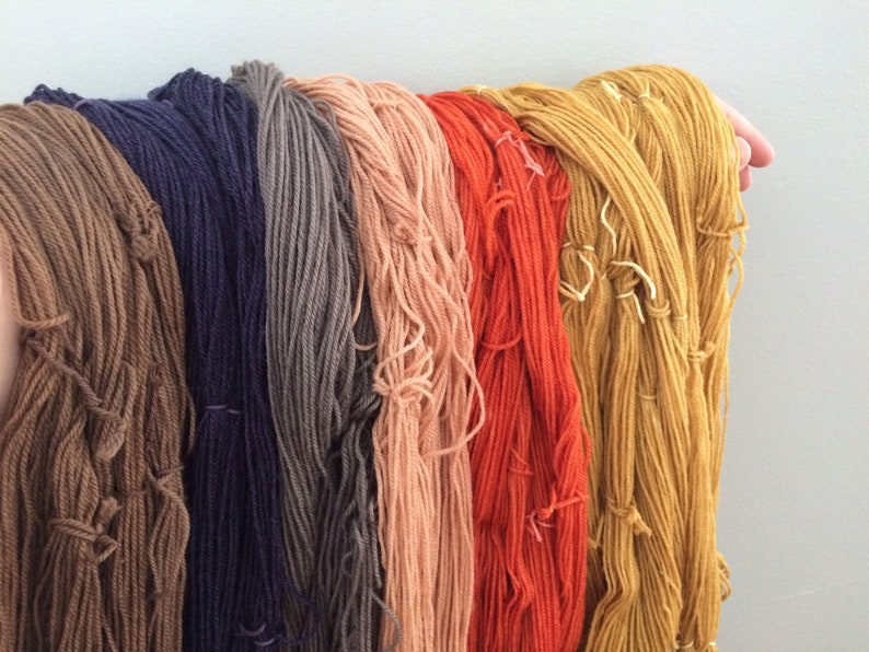 Naturally Dyed Bold Mini Skein Sample Kit