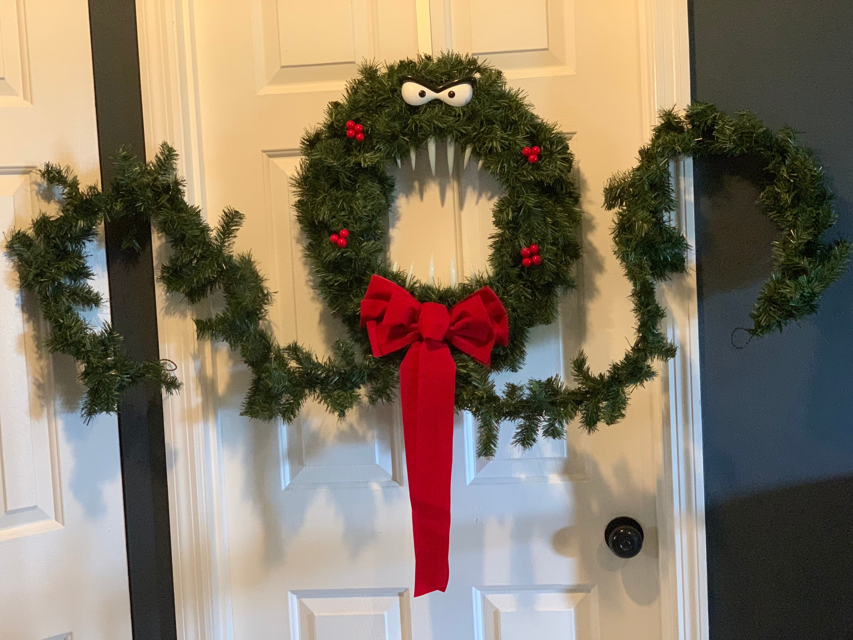 Nightmare Before Christmas Monster Wreath 