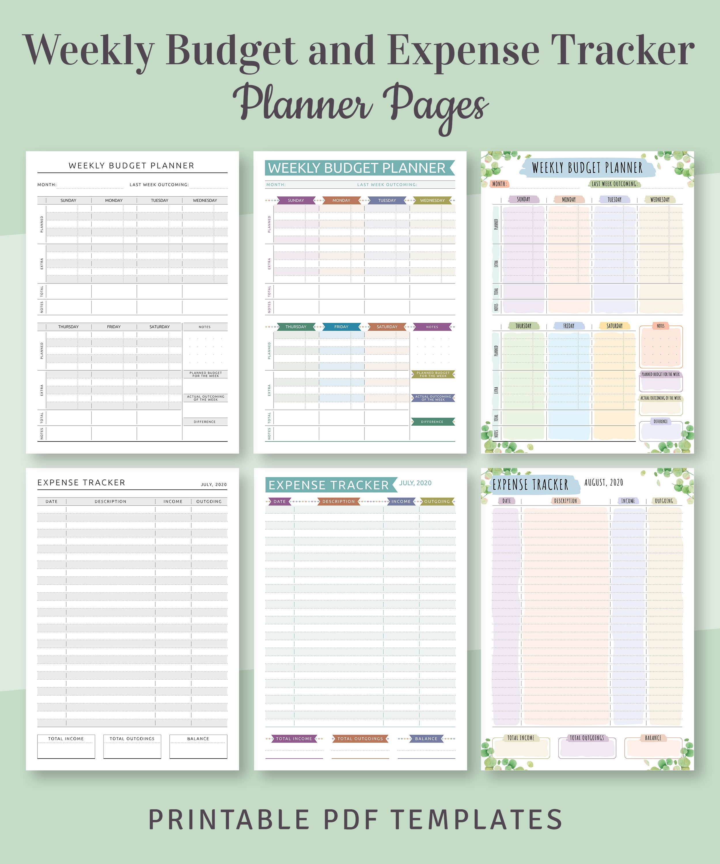 planners with budgeting planners with budgeting