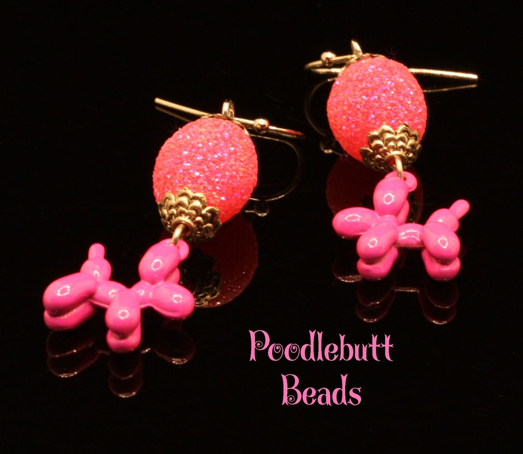 Poodle Earrings Standard Poodle Earrings Miniature Poodle Jewelry Toy