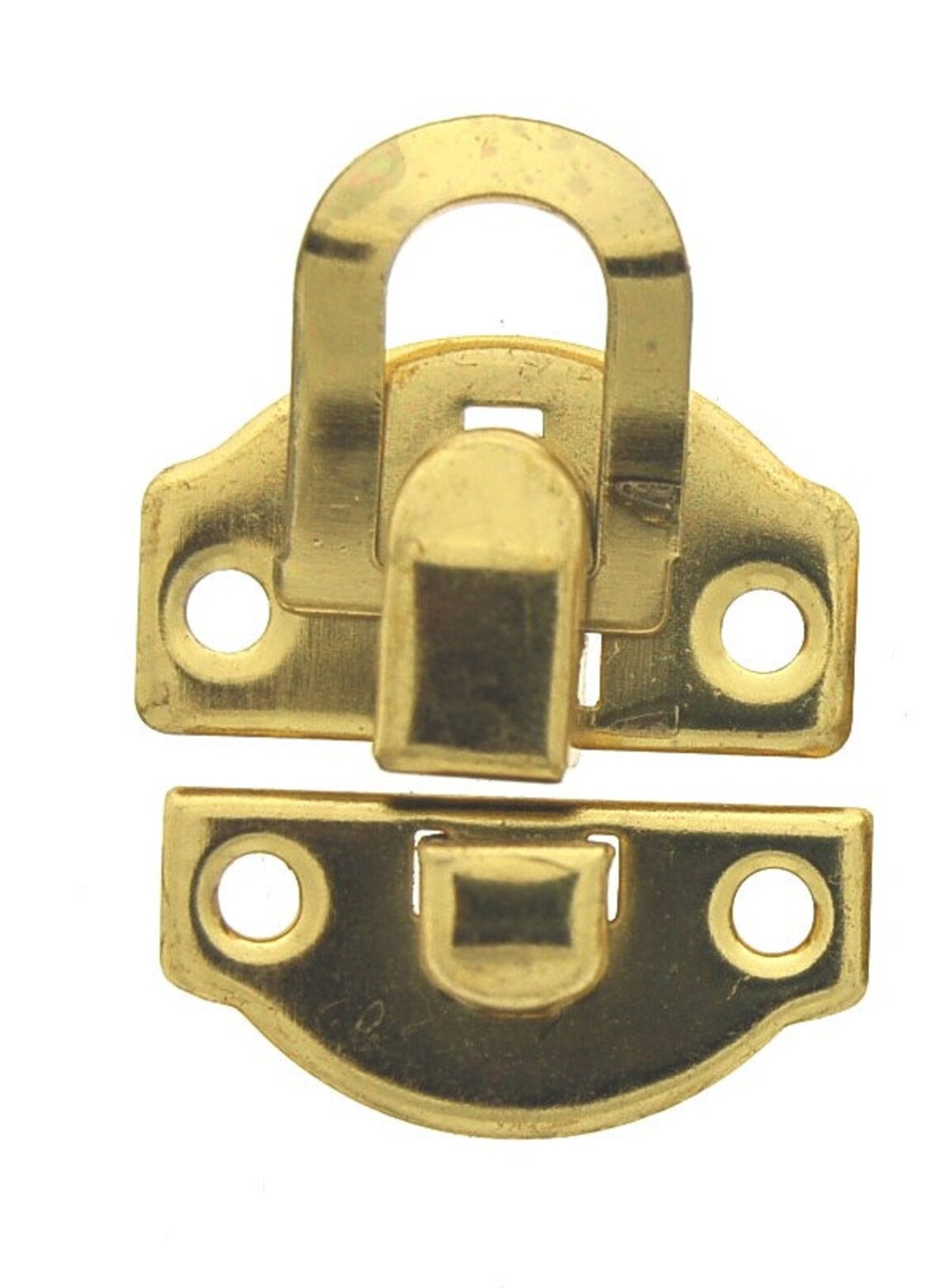 Gold Button Latch. Small Latches for Crafts. Box Hardware. Etsy