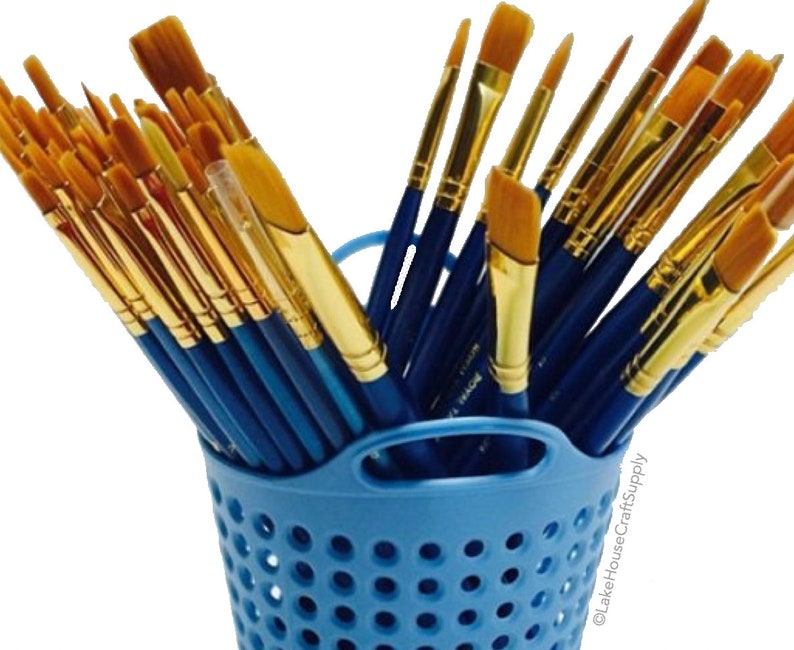 Artists Paint Brushes FLAT. Open Stock Artist Brushes. Bulk Etsy