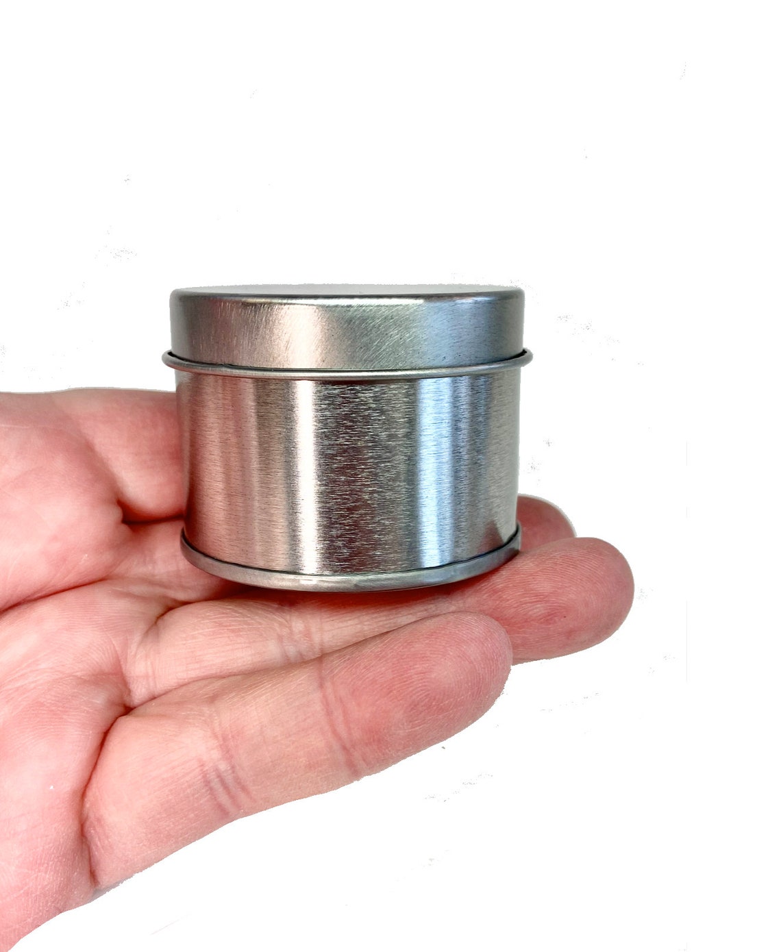 12 Small Round Tins with Lids. Etsy