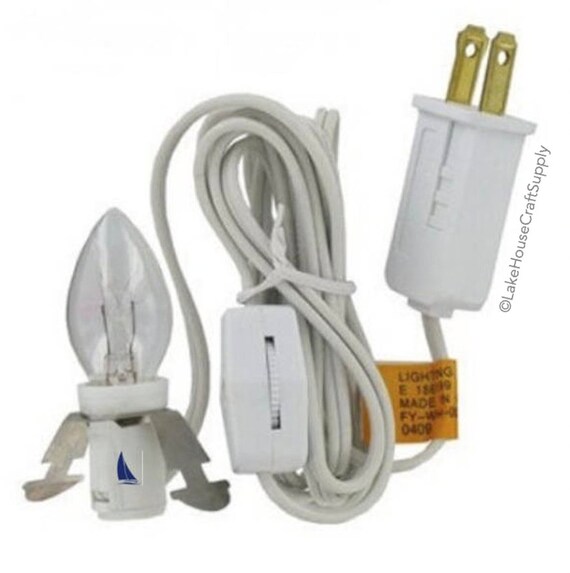 Corded Night Light 6 ft. with On/Off Switch. Craft Light with Etsy