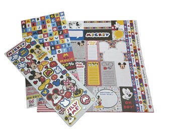 Disney® Mickey Mouse Scrapbook Paper Pack. Official Disney Paper Pack.