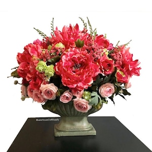 Large Pink Floral Arrangement.