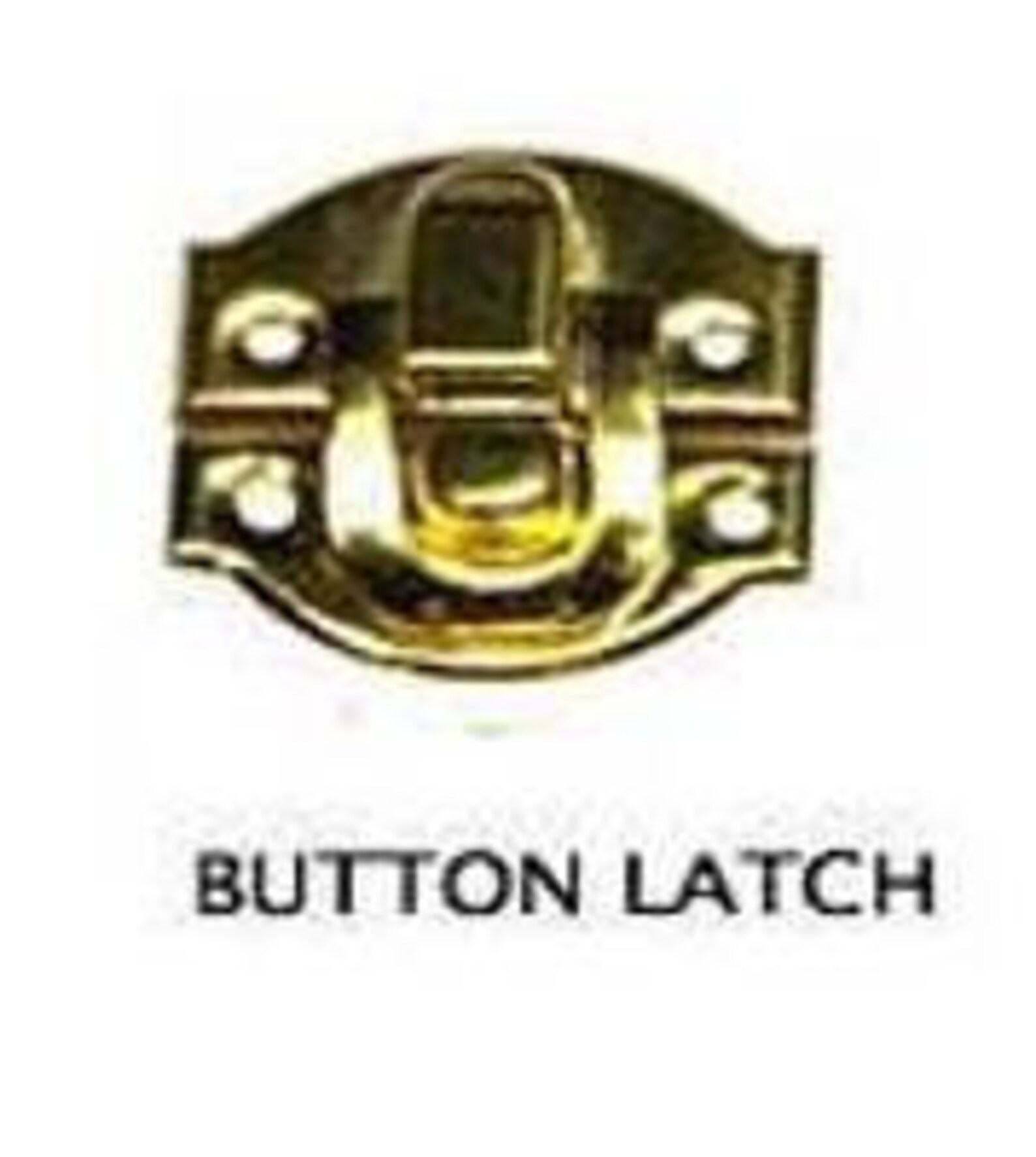 Gold Button Latch. Small Latches for Crafts. Box Hardware. Etsy