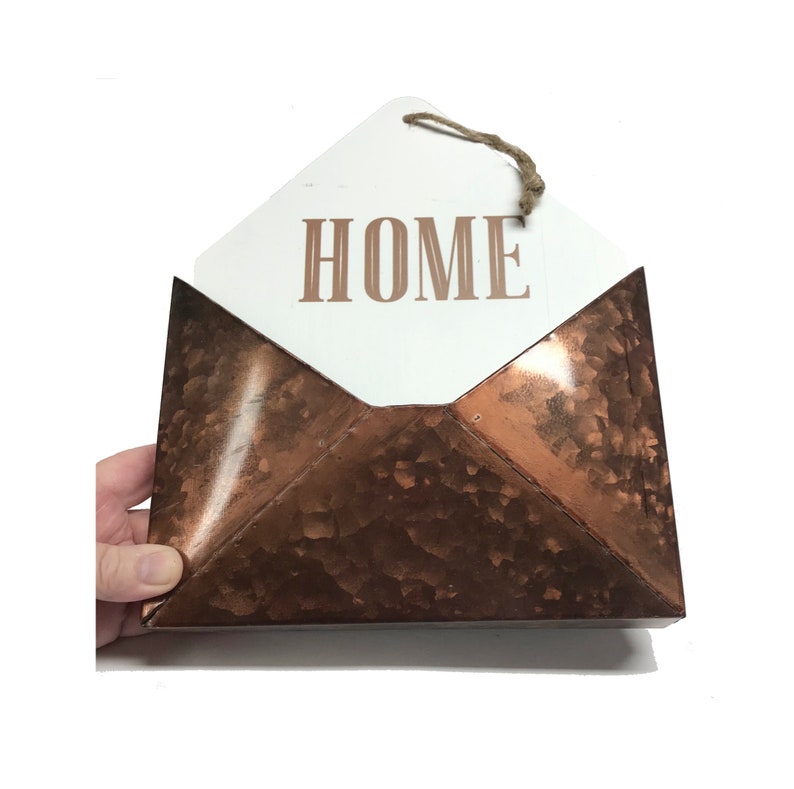 Envelope Metal Wall Decor. Large Wall Pocket. Mail Wall Etsy