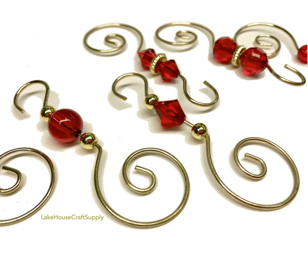Fancy Ornament Hooks. 2 Pack. Etsy