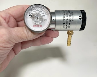 Regulador especial, aluminio, aire y gas