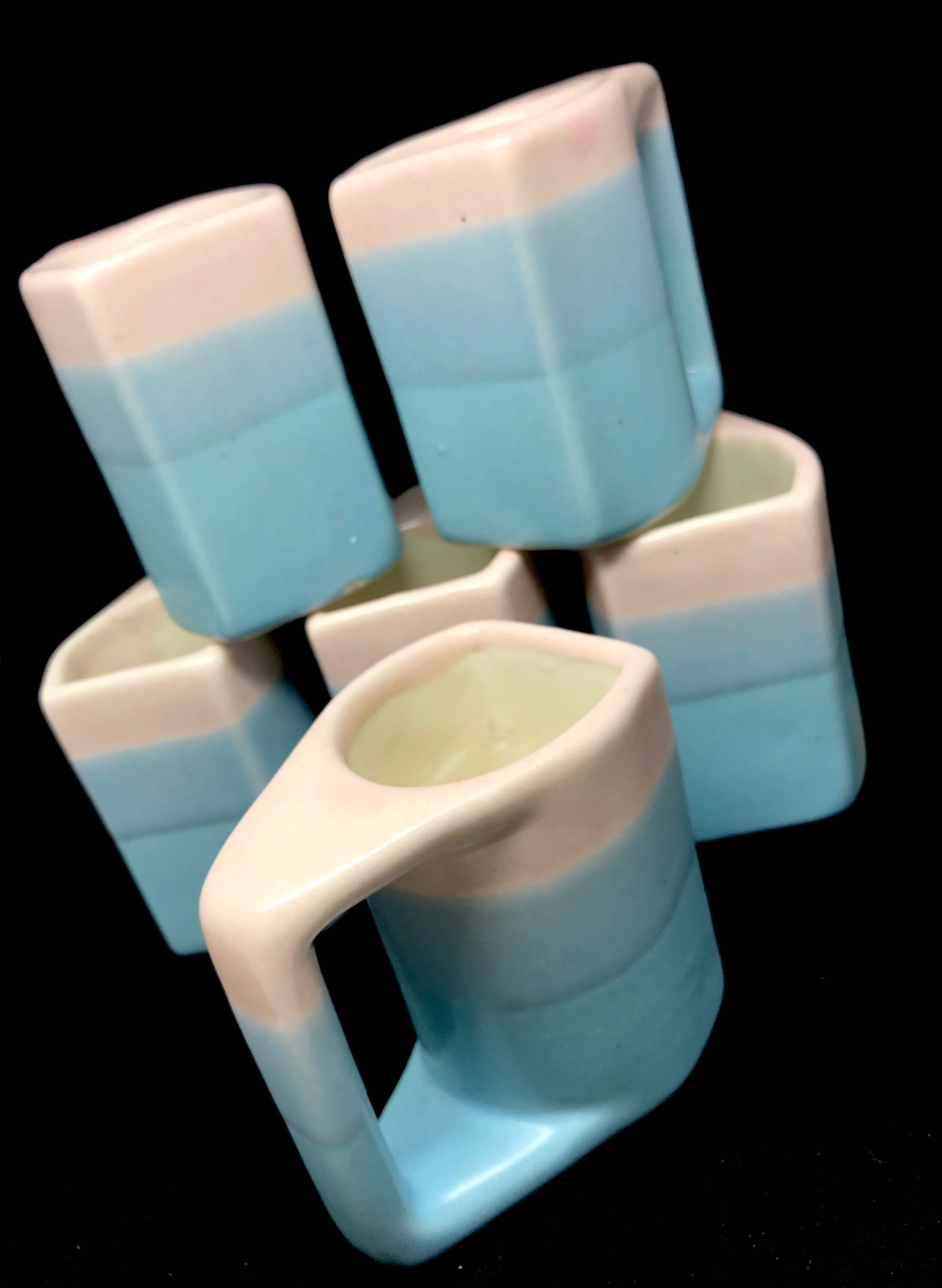 Rodolfo Padilla Ombre Coffee Mugs Set of 6 / Mini Espresso Etsy