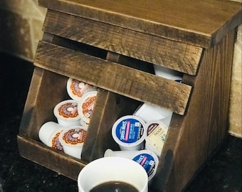 Porte-K-Cup avec deux sections