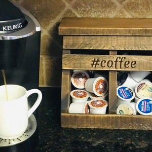 K-Cup Holder with Two Sections