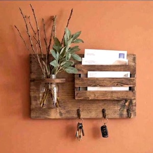 Mail Holder and Jar Mail Organizer
