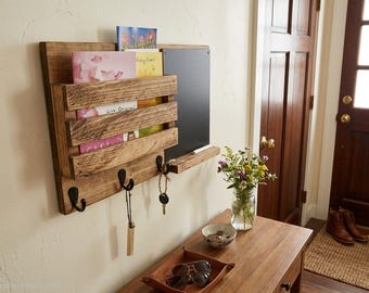 Chalkboard Mail Organizer