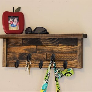 Rustic Key Holder Shelf, Key Holder,
