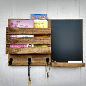 Chalkboard Mail Organizer