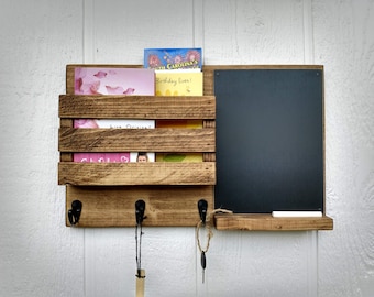 Chalkboard Mail Organizer