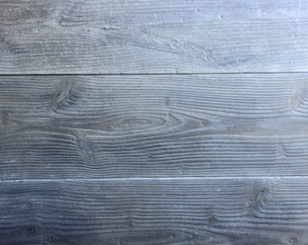 Custom Set of 3D Wood-Textured Concrete Wall Panels for Modern and Unique Bath and Restroom Decor-Waterproof Panels, rustic style, brutalism