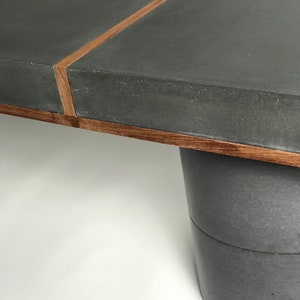 Concrete Bench Indoor/Outdoor Slab Design image 4