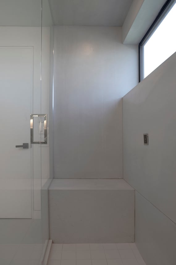 Concrete Tile Bathroom