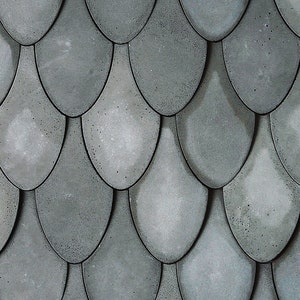 Modern Custom Raindrop Cement Tiles for Unique Wall Designs