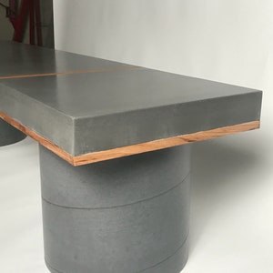 Concrete Bench Indoor/Outdoor Slab Design image 7