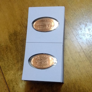 Elongated Penny Holders (Flips) Including 2 FREE Pressed Pennies!!