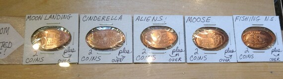 Fifty 50 Elongated 2X2 Cardboard//Mylar Penny Holders Flips for Elongated Coins