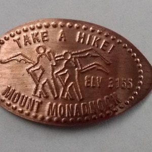 Mount Monadnock Copper Elongated Penny