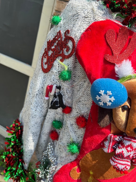 Light up outlet dog christmas sweater