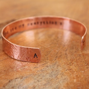 Mens personalised copper cuff, personalised copper bracelet, valentine gift, copper message bracelet, copper torque, gift for groom