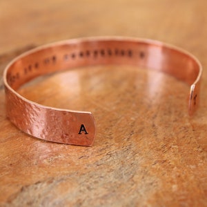 Mens personalised copper bracelet hotsell