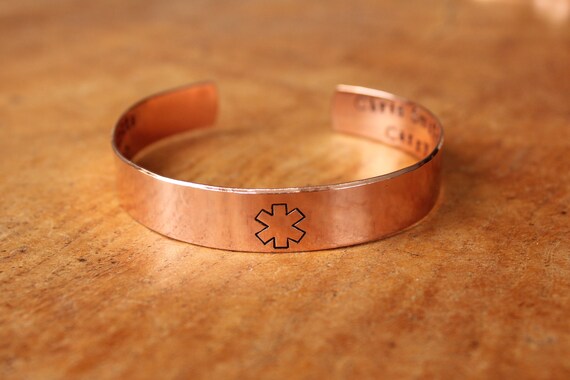 Medical alert shop cuff