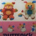 Vintage, OOP Butterick SEWING PATTERN 417. 3 different 12" Popples, Puzzle, Puffball & Prize Popple. Uncut, Factory Folded