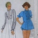 OOP 1975 Simplicity SEWING PATTERN 7237. Misses sz 8/10 Shorty Pajamas + OUTStanding Nightgowns /Gowns / Sleepwear. Uncut & Factory Folded.