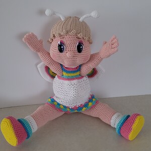 FINISHED Crochet DOLL &quot;BUTTERFLY&quot;